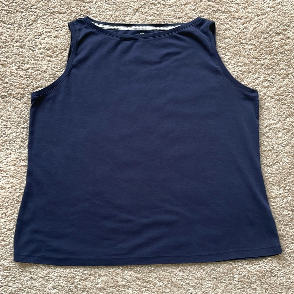Talbots Pima cotton tank top
